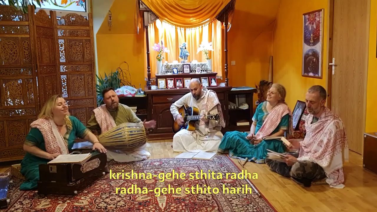 Yugalastakam by Jiva Goswami /Krishna Prema Mayi Radha/-   Yatra /Live/