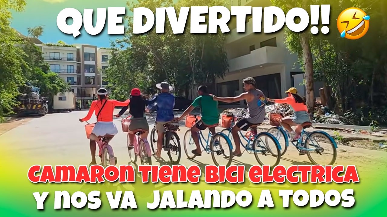 Todos alegres disfrutando y KATY PERDIDA, no pudo seguirnos el Ritmo😥