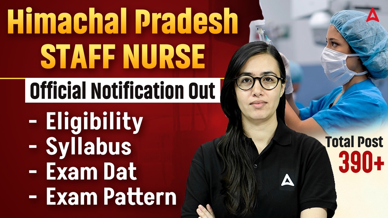 Himachal Pradesh Staff Nurse New Vacancy 2026 | HP Staff Nurse Vacancy 2026 | HPRCA Staff Nurse 2026