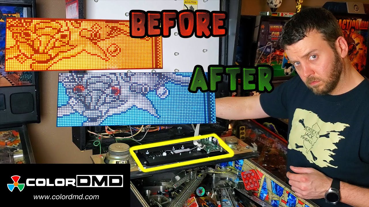 How to Install a ColorDMD in Your Pinball Machine