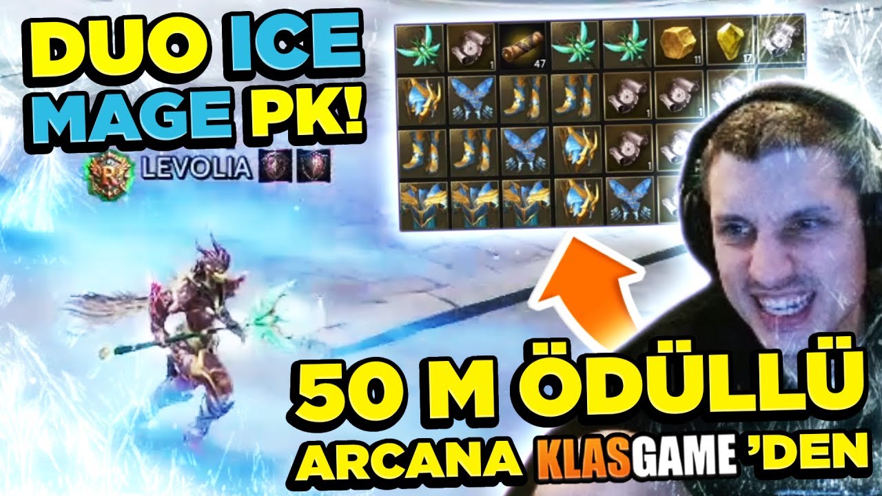 HAYATIMIN EN HIZLI UPGRADE'İ?! +8'E ITEM GEÇİRENE 50M ETKİNLİĞİ! DUO ICE MAGE PK! LEVO RISE ONLINE