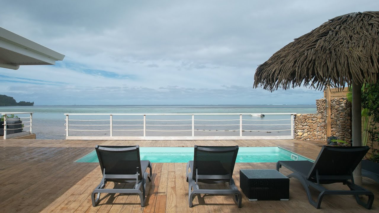VENDU - MOOREA - HAAPITI - Villa bord de lagon