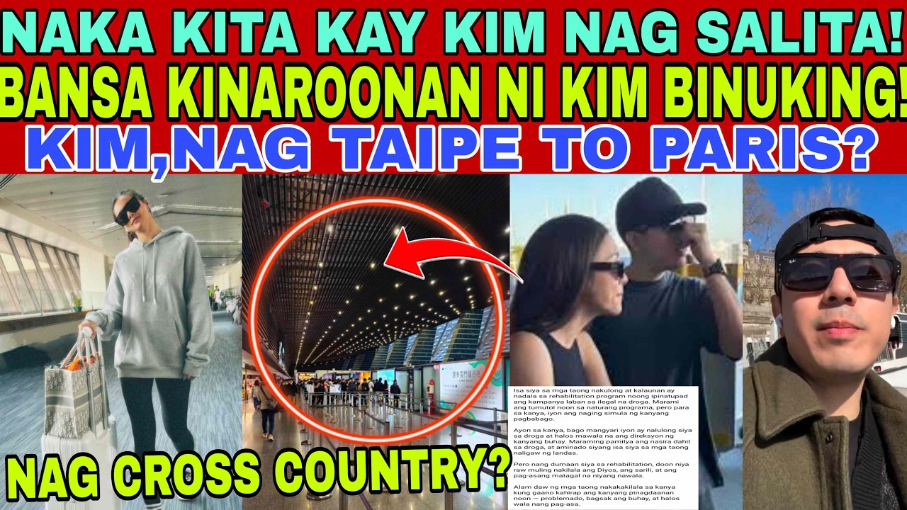 LUMABAS NA‼️KIM NAG CROSS COUNTRY ❓MAY NAKA KITA KAY KIM KUNG SAANG BANSA⁉️IHANDA ANG MGA PUSO‼️