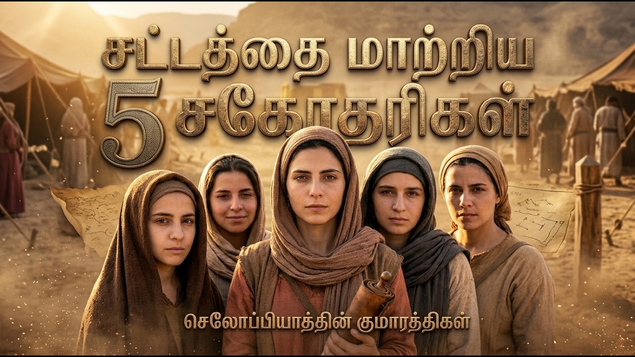 சட்டத்தை மாற்றிய ஐந்து சகோதரிகள் | செலோப்பியாத்தின் குமாரத்திகள் | Numbers 27 - Tamil Bible Movie