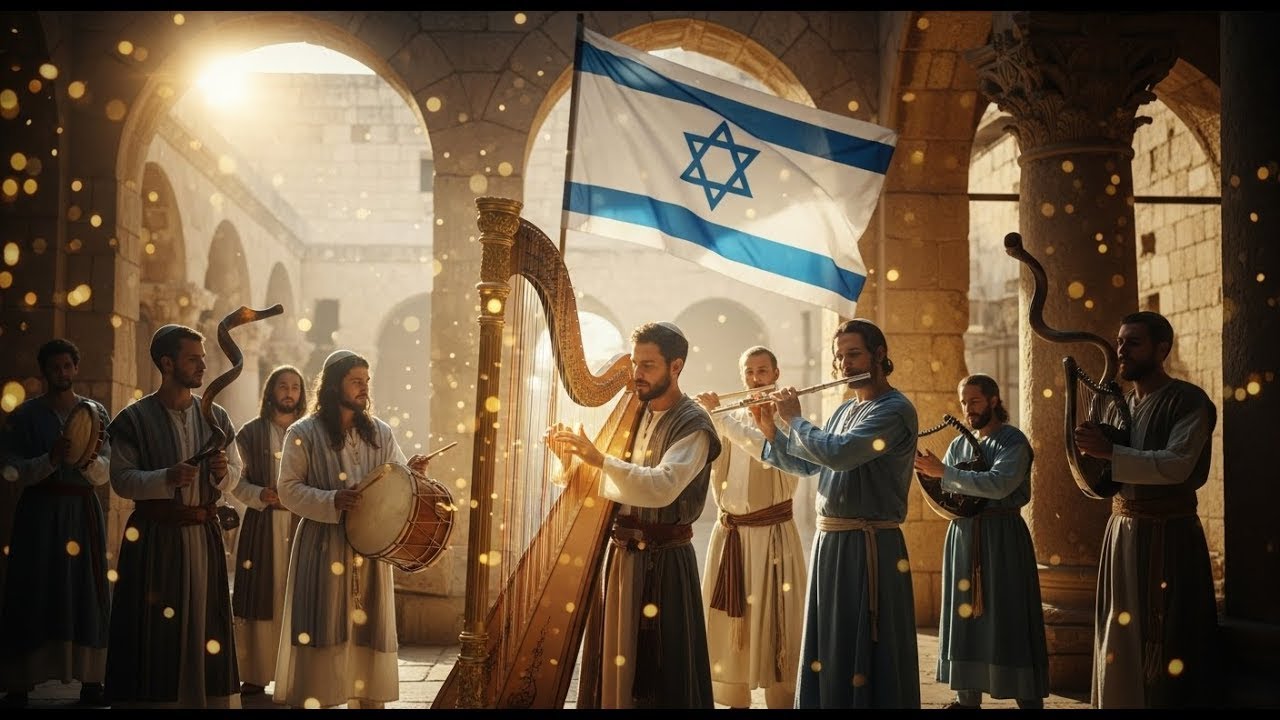 The Most Powerful Psalms of David - Peaceful Hebrew Worship from Jerusalem 24/7