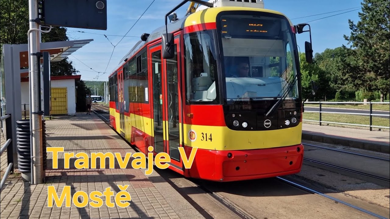 Tramvaje  v Mostě 🚊🚋