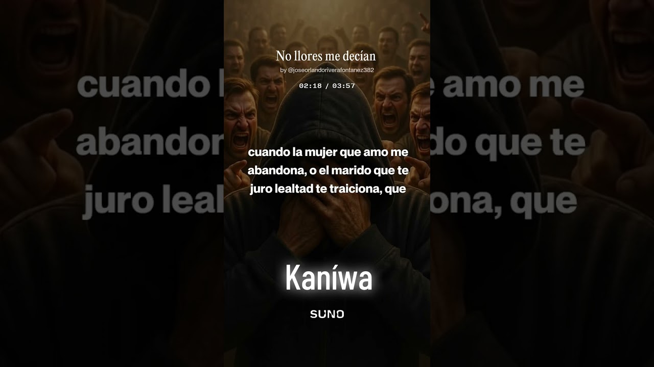 No llores me decían 
