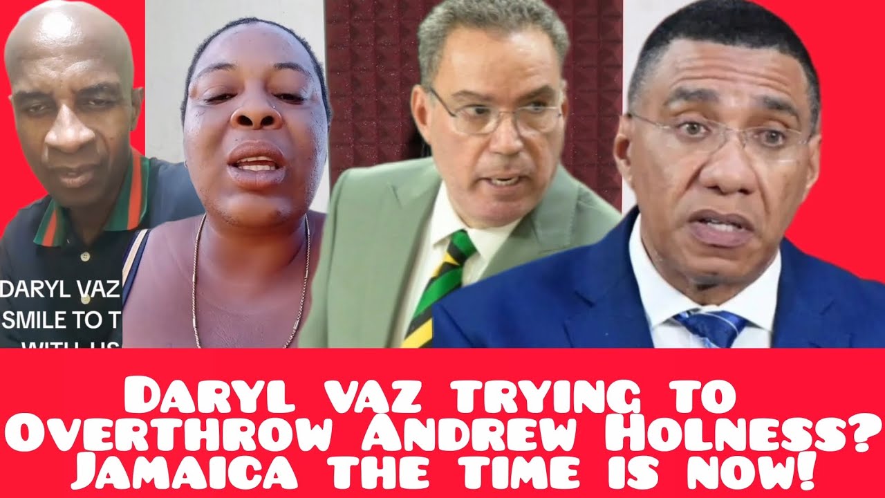 Daryl Vaz trying To Overthrow Andrew Holness?