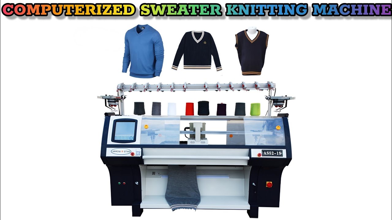 Details About Computerized Sweater Knitting Machine 