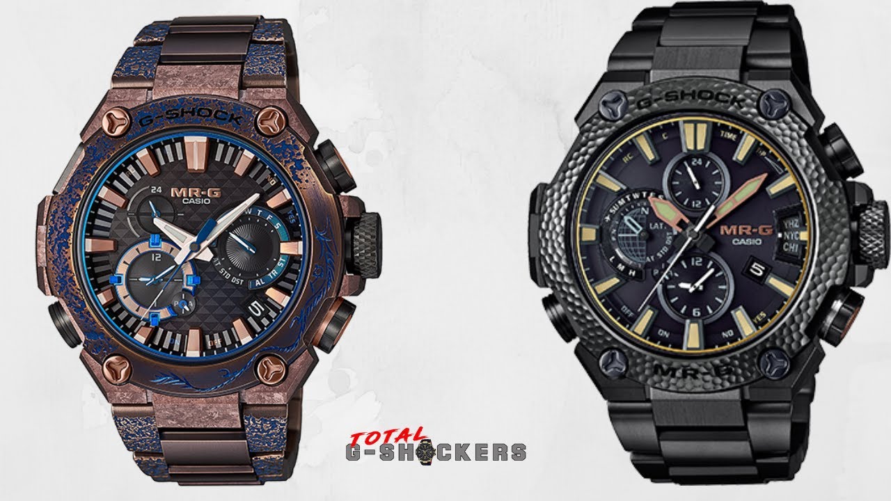 Casio G-Shock Luxury $8000 MRGB2000SH-5A vs G-Shock MR-G MRGG2000HB-1A