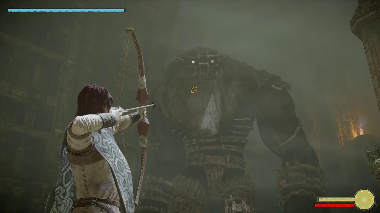 Shadow of the Colossus: Sesto colosso boss fight