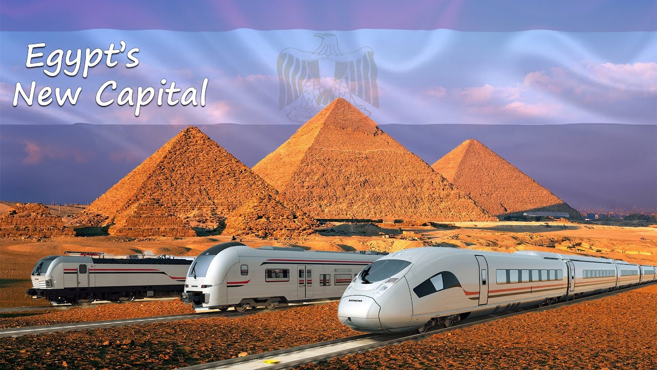 Egypt's New Capital Railways are Reshaping Transport in Egypt - قطارات العاصمة الادارية الجديدة