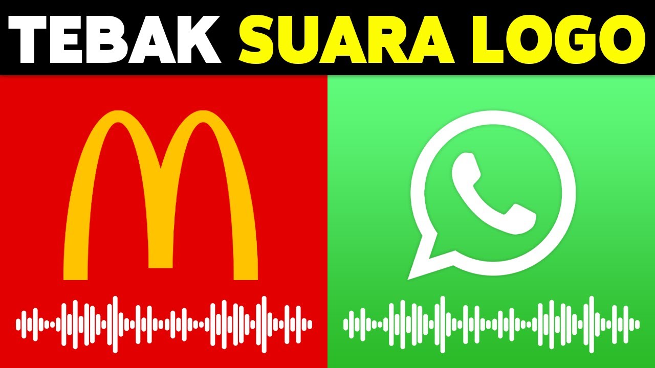 Tebak Suara Logo 🤔👀🔊 Tiktok, McDonald's, Pepsi, Netflix | Kuis Logo 2025