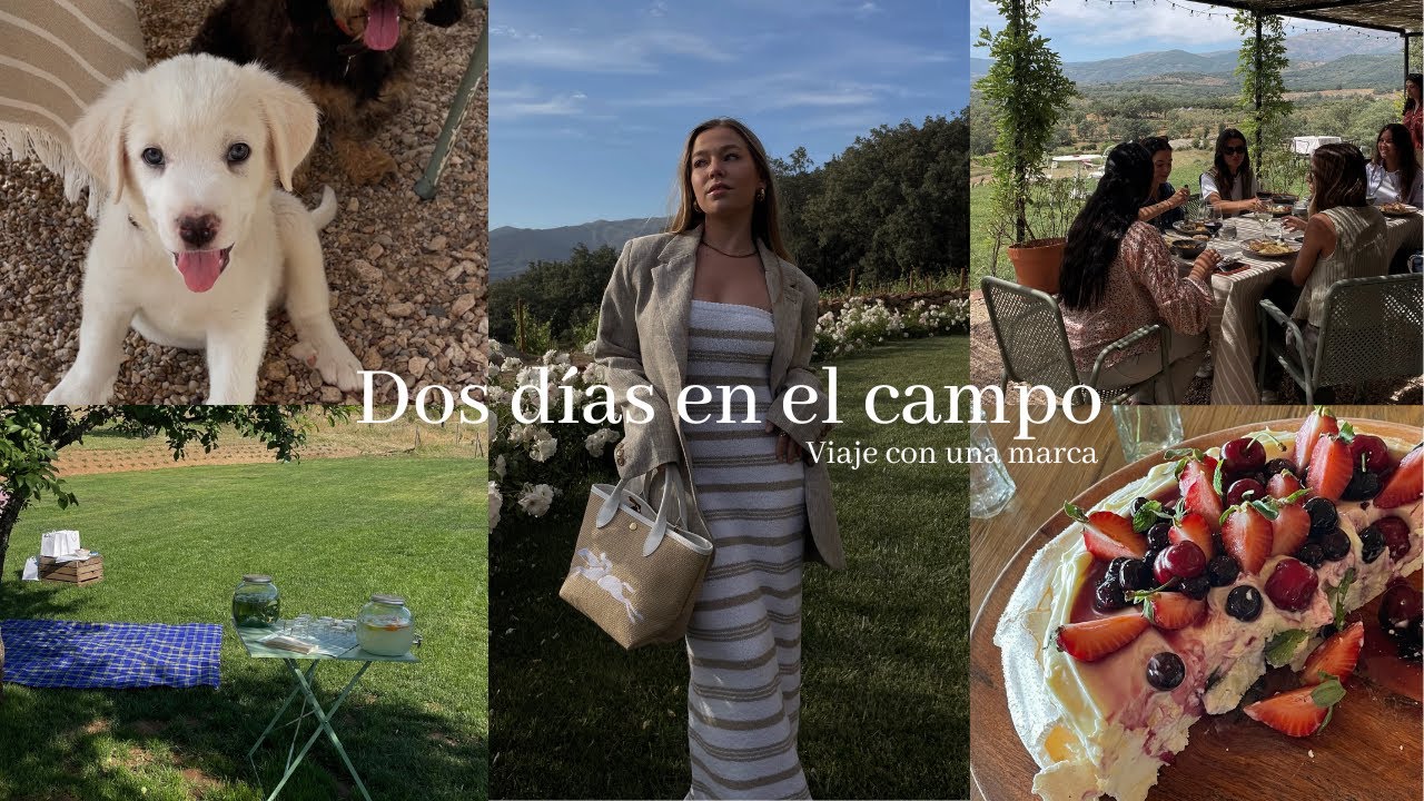 MI PRIMER VIAJE CON UNA MARCA (unboxing farfetch, casa rural, amigas...)| Carlota Grande ♡