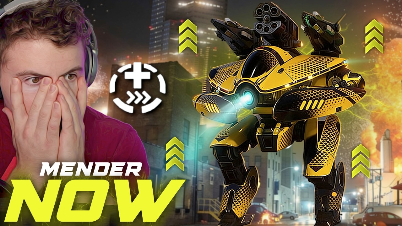 Mender REBUILT Getting Swarmed | Ridiculous Healing Waves | War Robots