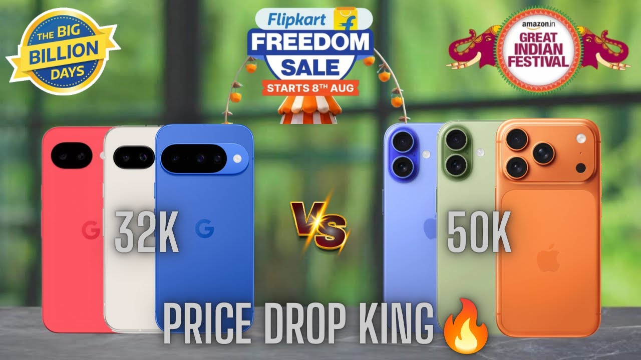 Freedom Sale 2026 ✅ & Flipkart BBD Sale 2026 ⚡️| Price Drop King 🔥 iPhone vs Google Pixel