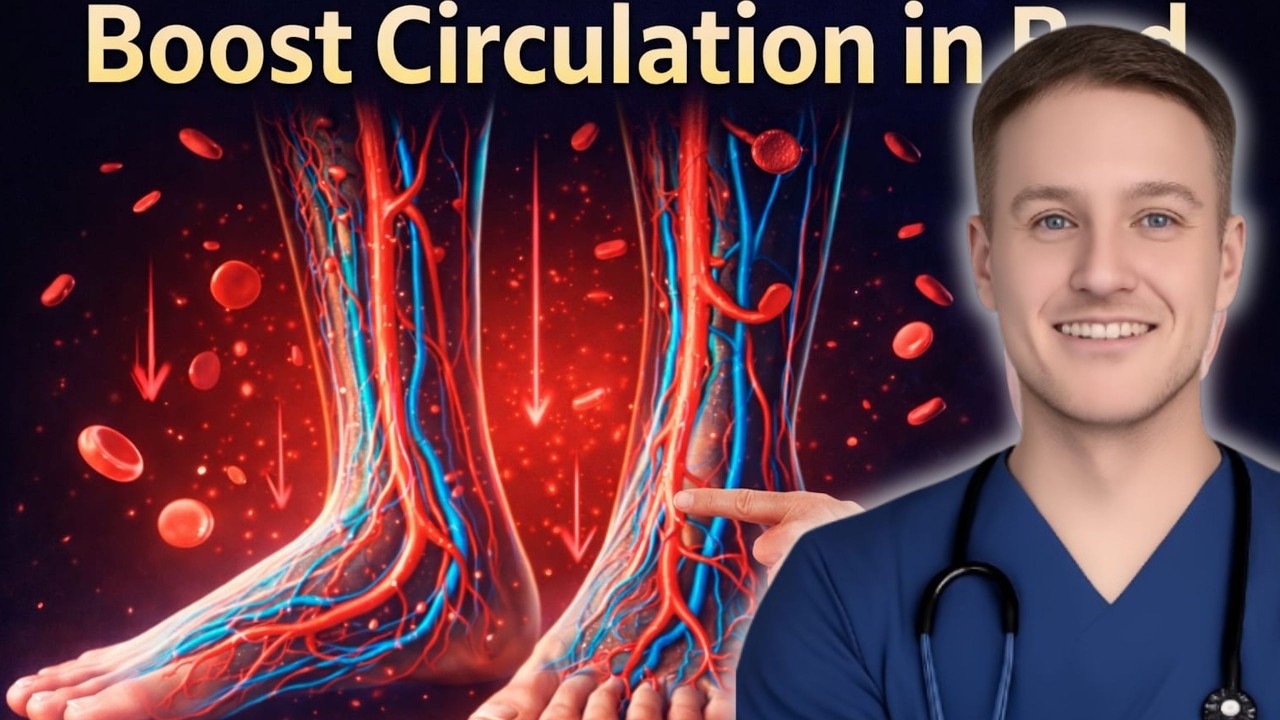 Increase Blood Flow and Circulation in Legs & Feet with These Bed Exercises!