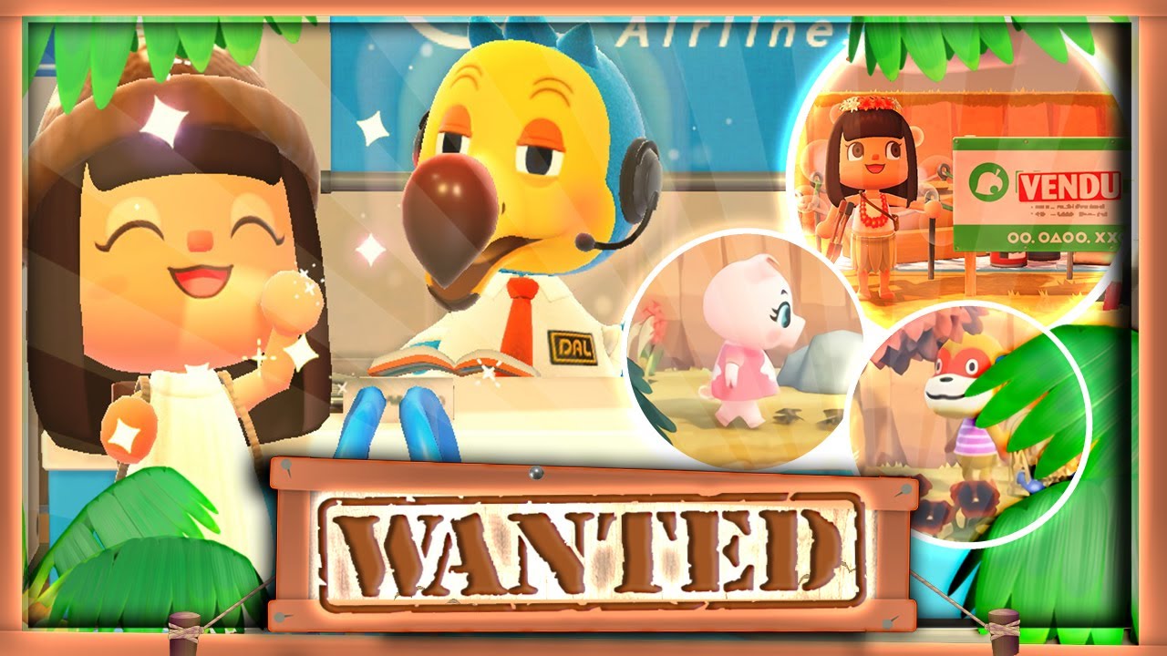 ➤CHASSE à L'HABITANT : Je suis TROP CONTENTE ! ❰Animal Crossing New Horizons❱