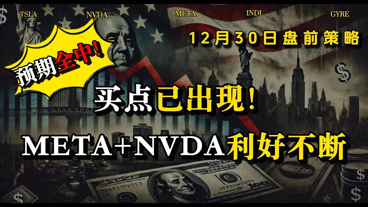 【美股盘前】大盘回调期如何选股 NVDA INTC GYRE INDI 四个重点盯法#美股 #美股分析 #英伟达 #NVDA #META  #INTC #AI股票#美股买点 #美股实盘 #美股抄底老周