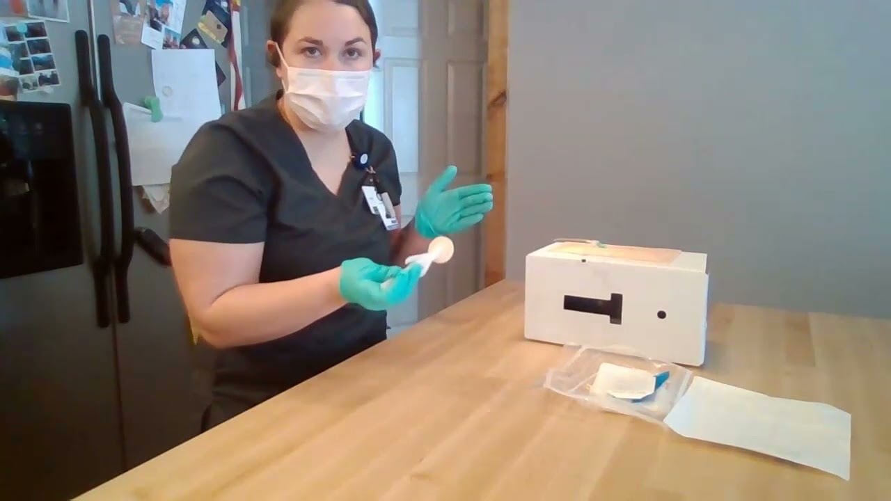 Nightingale College Central Line Dressing Change Skills Video