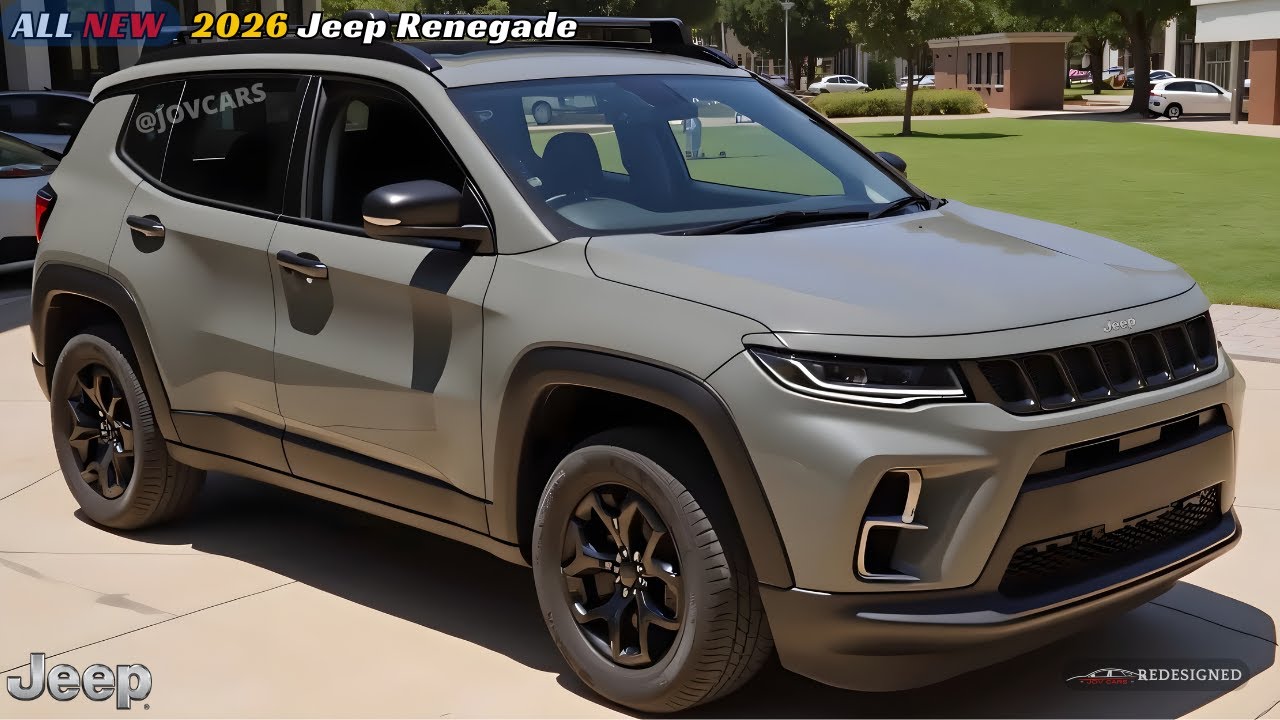 Zupełnie nowy Jeep Renegade 2026 w końcu zaprezentował się - niesamowita technologia i wytrzymałość?