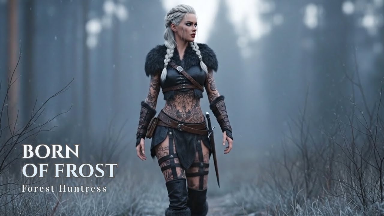 Frostborn Viking Huntress of the Northern Pines | Deep Forest Ballad
