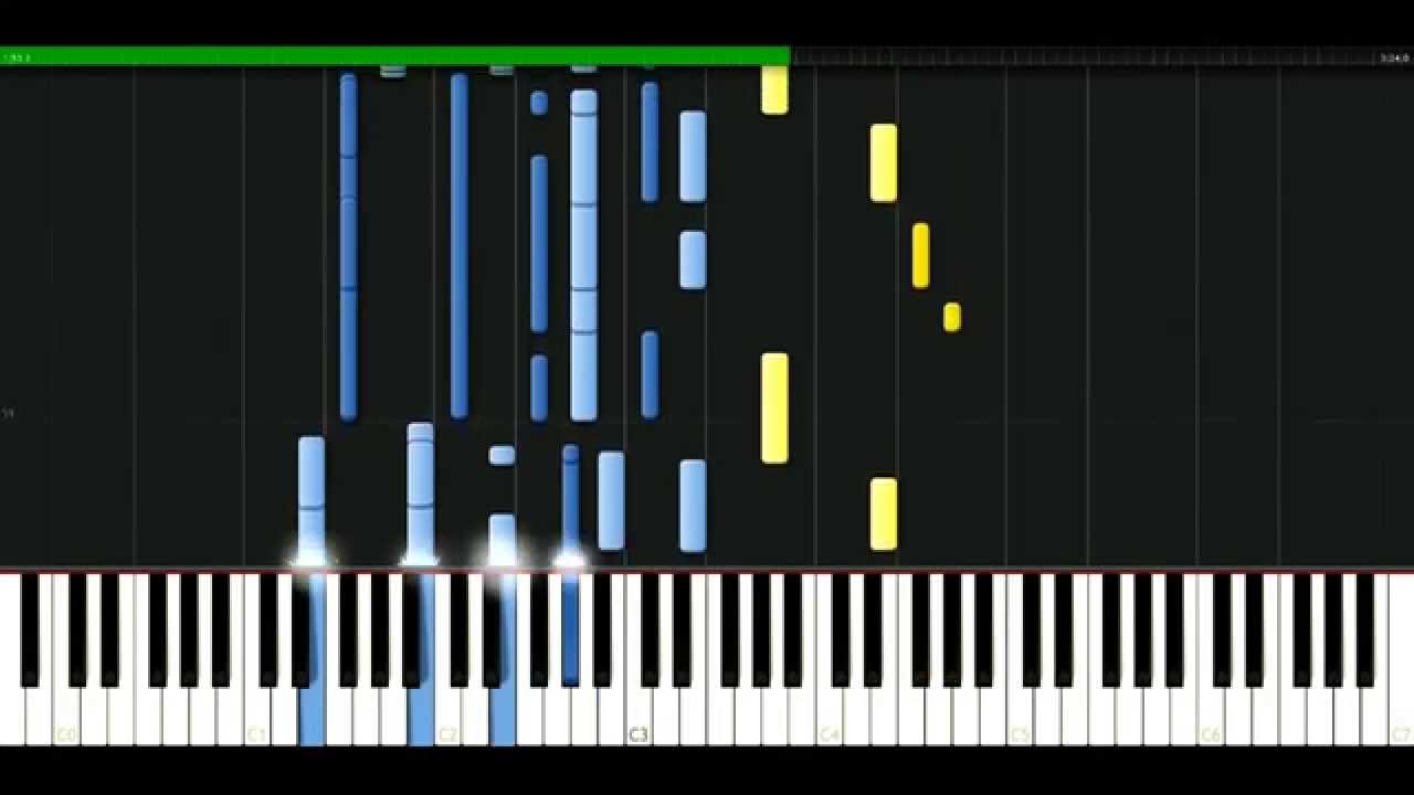 Shakira - Pies descalzos [Piano Tutorial] Synthesia | passkeypiano