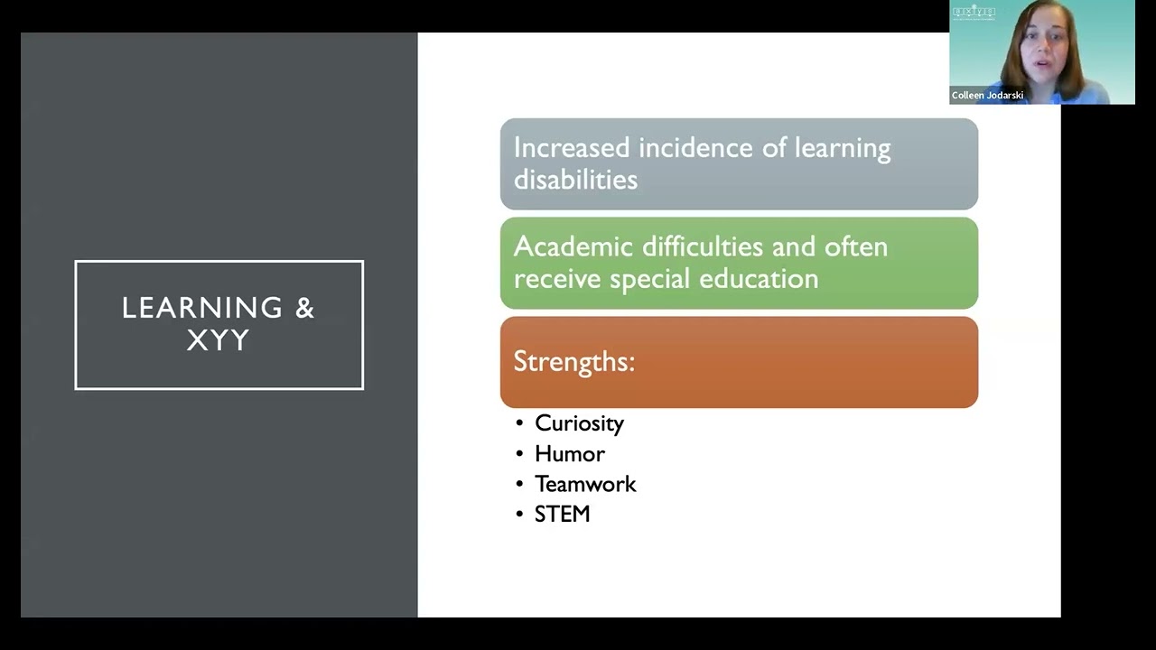 Gore & Jodarski - Understanding the Phenotypic Spectrum and Family Experiences of XYY