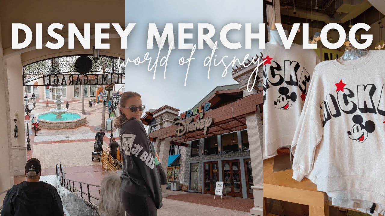 Shop With Me 🛍️ Rope Dropping Disney Springs For NEW Merch! (world of disney, co-op, & disney style)