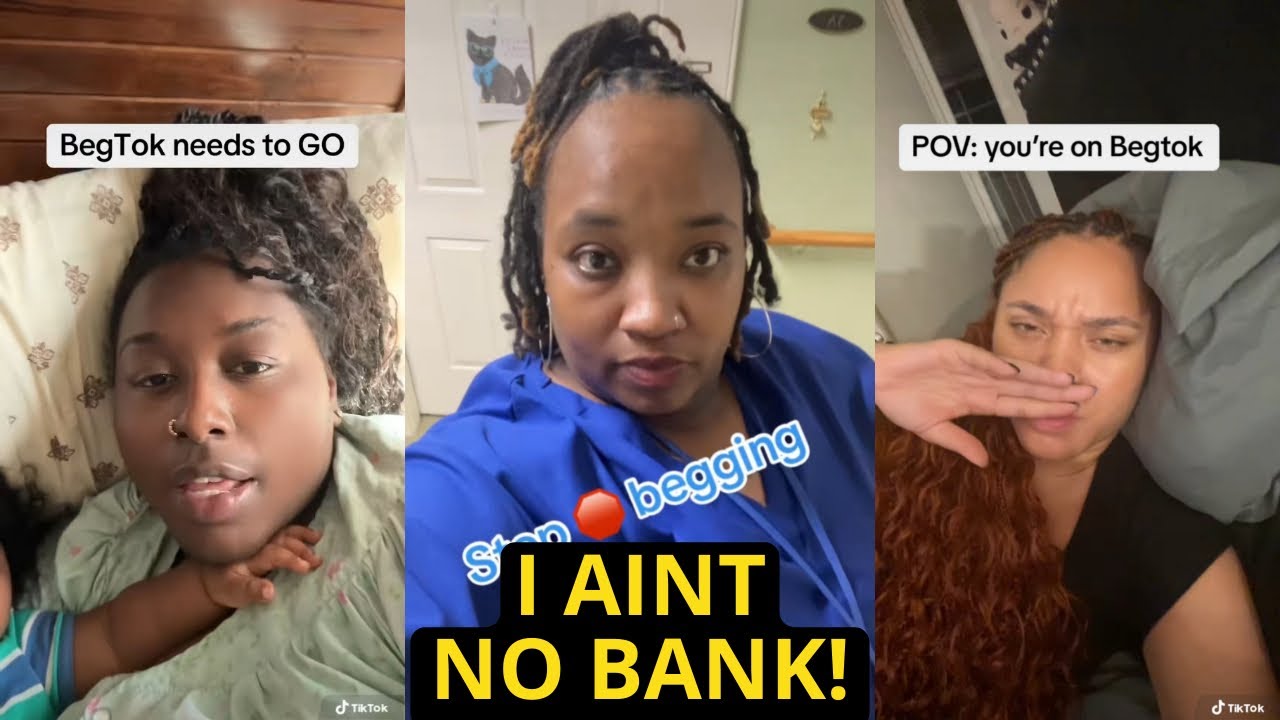 Influencers Are Begging For Money Online | TikTok Rants On People Begging For Money On TikTok