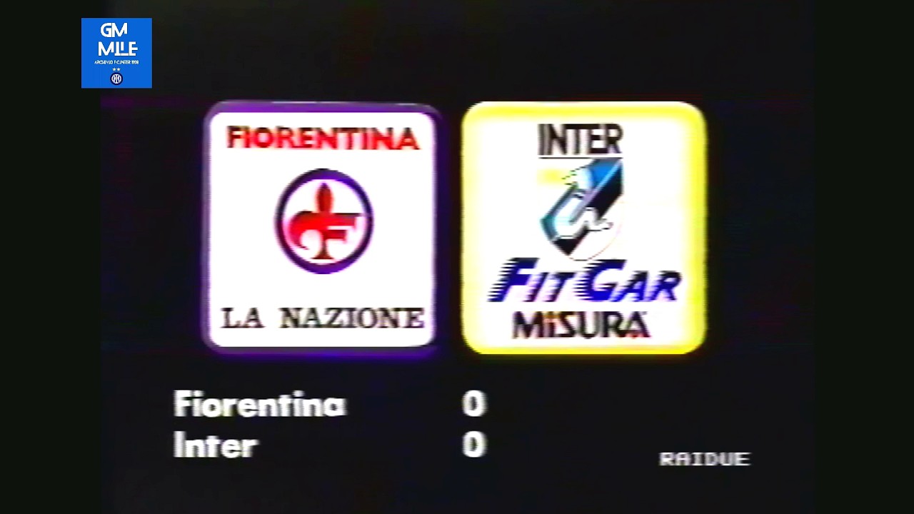 1990-91 (30^ - 21-04-1991) Fiorentina-INTER 0-0 Servizio DomenicaSprint Rai2