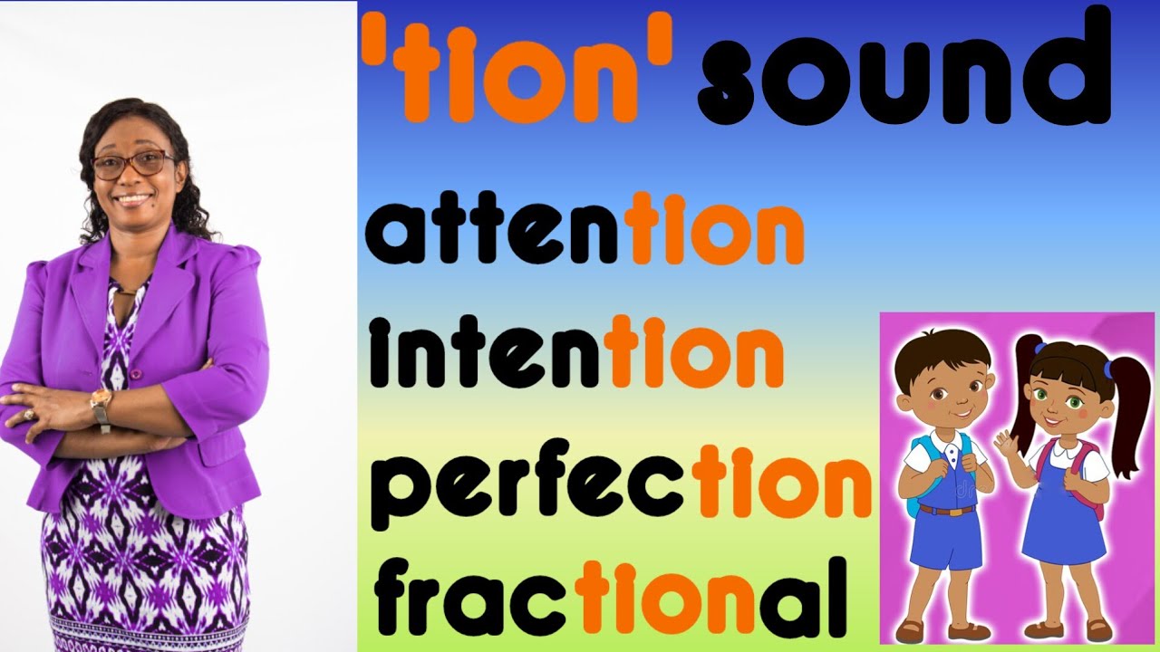 tion syllable sound | tricky sound | Words in Syllables | Spelling Words |Reading | Phonetic Skills