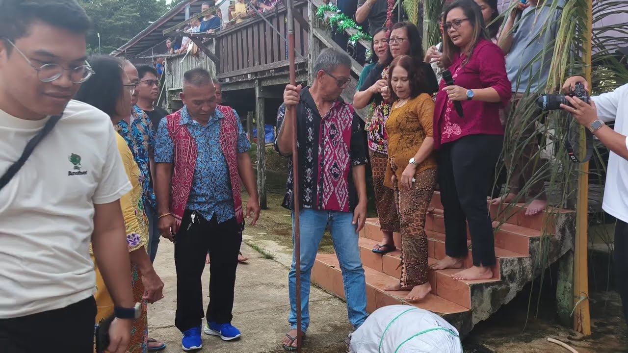 Rami melah pinang ba Rh Raweng, Nanga Kelengas, Sungai Merurun, Julau Sarikei//Sri Aman betemu Julau