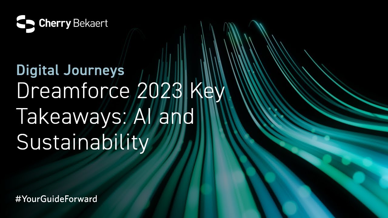 Dreamforce 2023 Key Takeaways: AI and Sustainability
