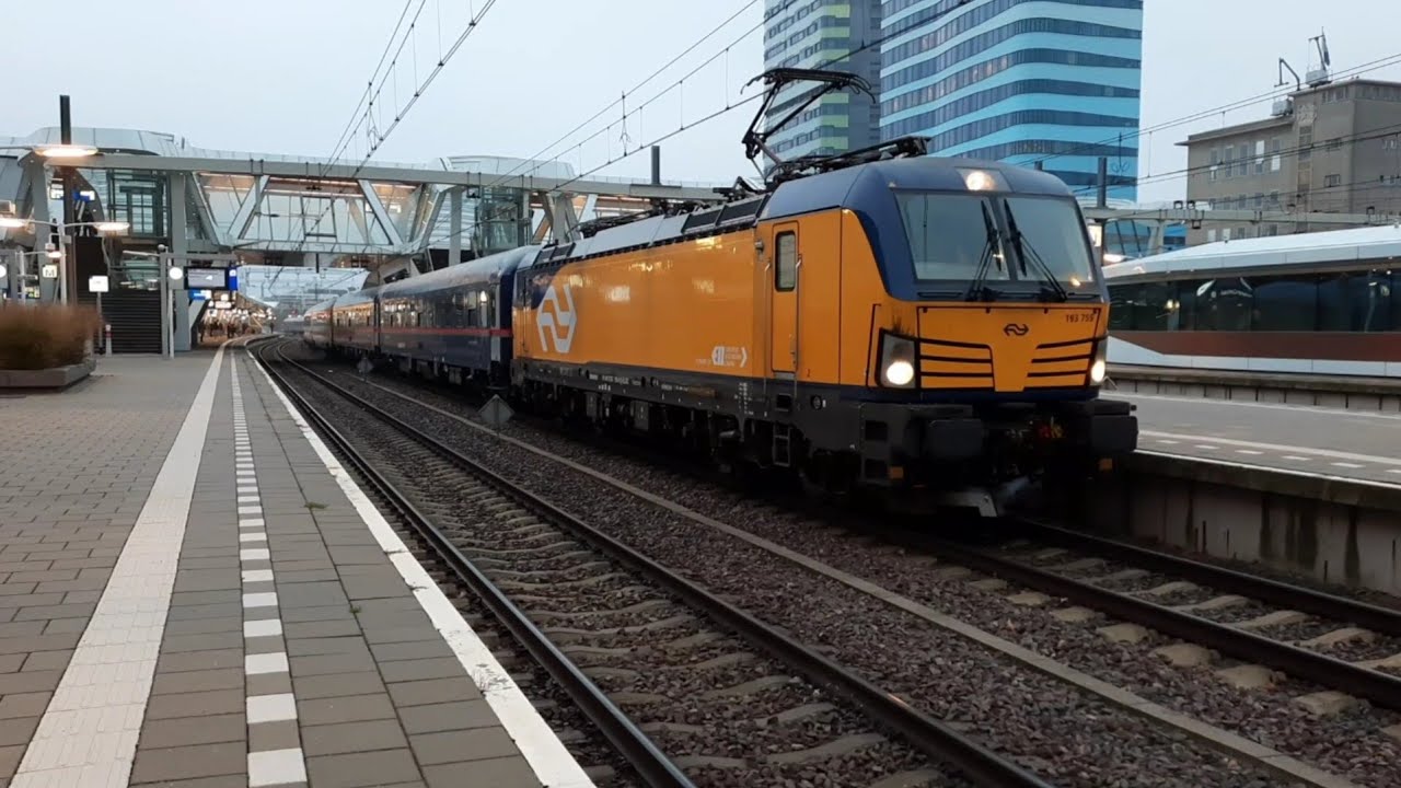 Proefrit/Probefahrt/ Test Drive NightJet Zürich-Amsterdam