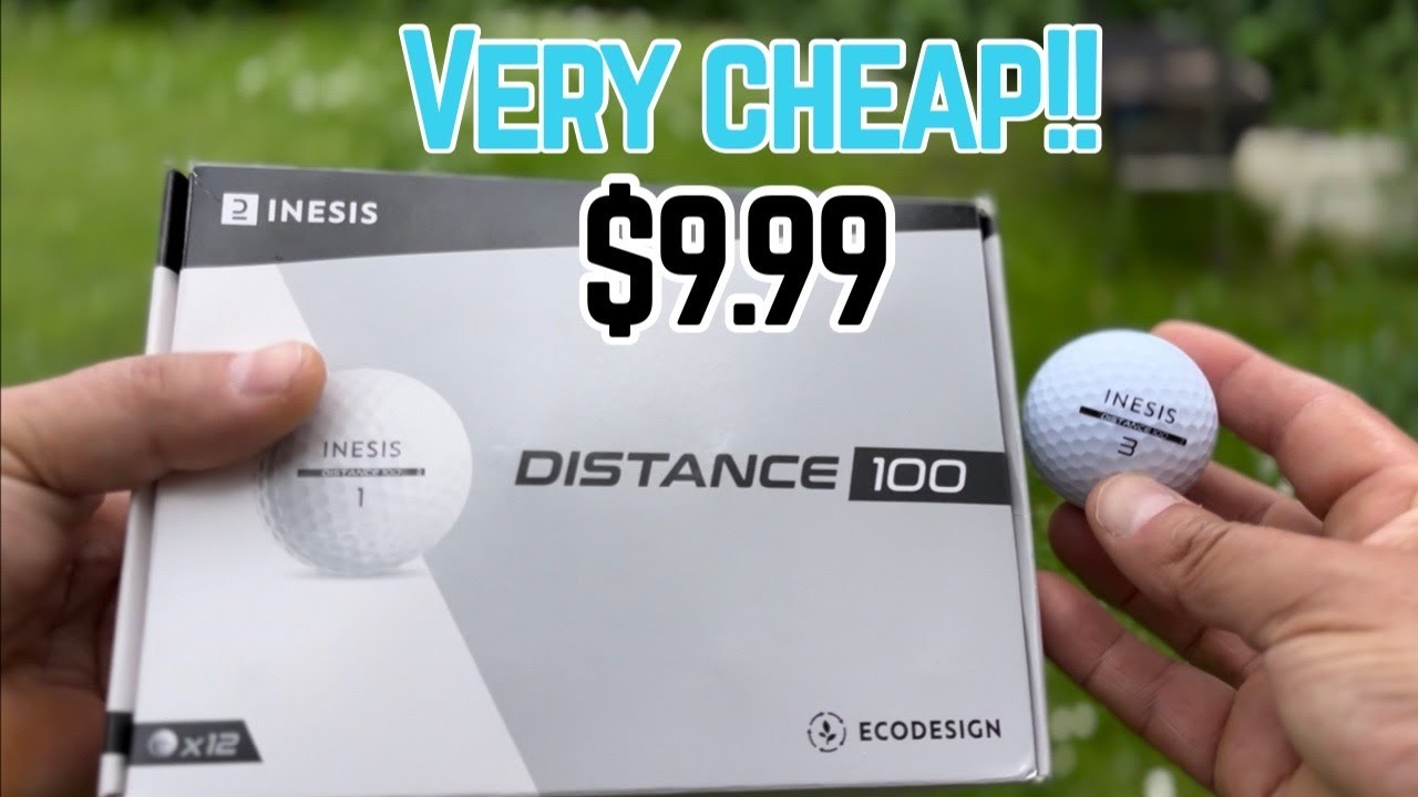 THE CHEAPEST GOLF BALL | INESIS 100 DISTANCE