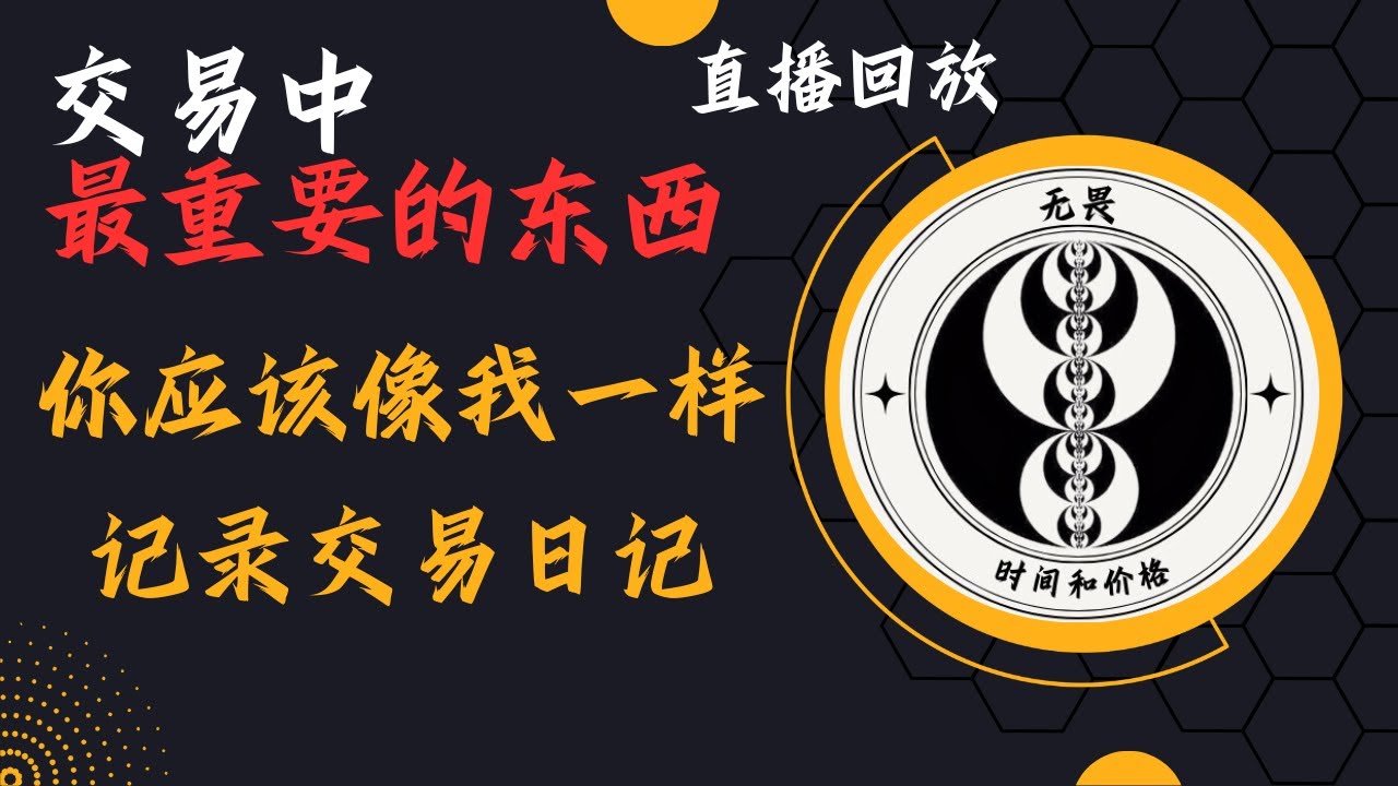 我是如何写交易日志的？-ICT交易策略