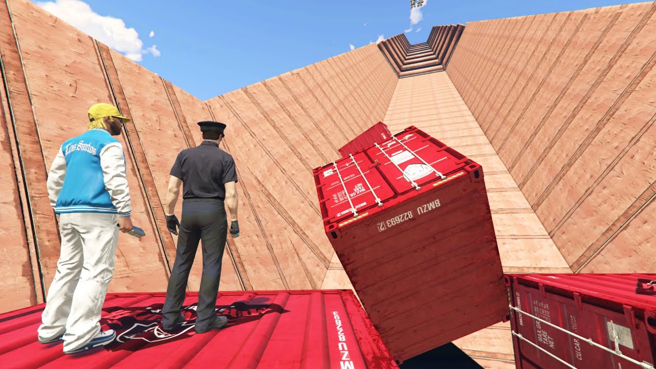 AVALANCHE DE CUBES !!! GTA 5 ONLINE