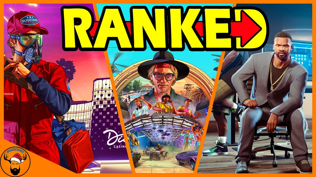 Ranking Every Heist in GTA Online