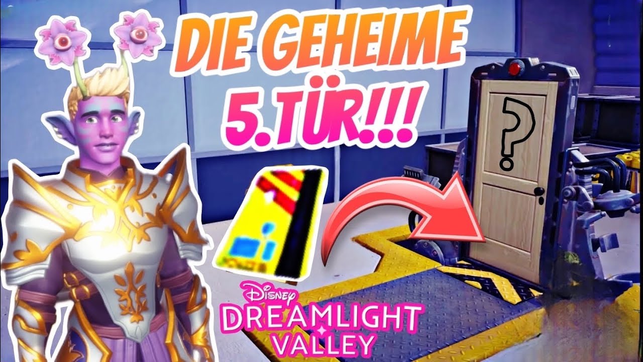 Alle SCHLÜSSELKARTENTEILE finden!!! 😮 SO schaltest DU die 5. GEHEIME TÜR frei | Dreamlight Valley