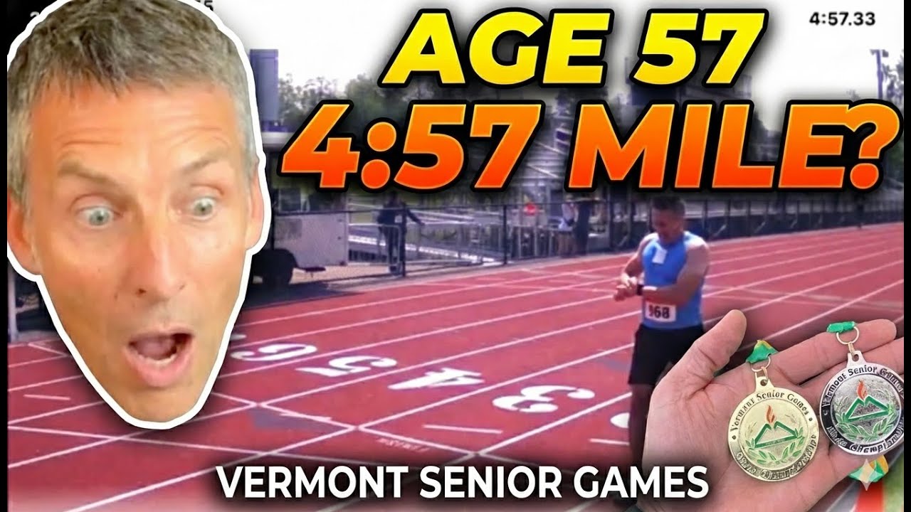 Running 4:57 at Age 57? (Vermont Senior Games)