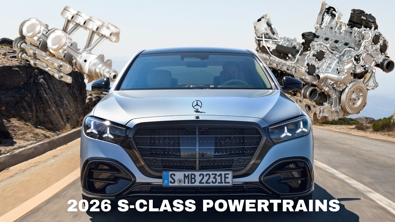 Новый Mercedes S-Class 2026 года: полный список двигателей!
