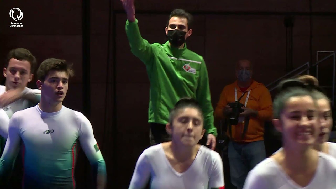 Portugal - 2021 TeamGym Europeans, junior mixed team final