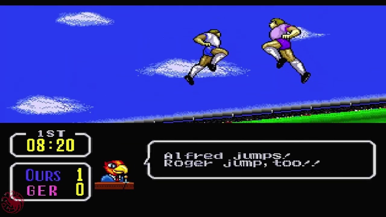 tecmo cup match 18 ours vs ger