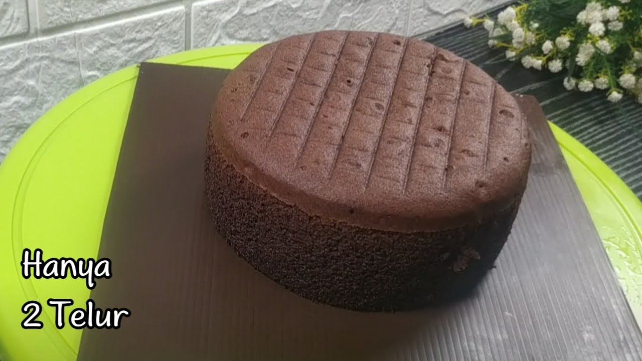BASE CAKE 2 TELUR || BASE CAKE KUE ULANG TAHUN || LEMBUT DAN TIDAK BANTAT || ANTI GAGAL