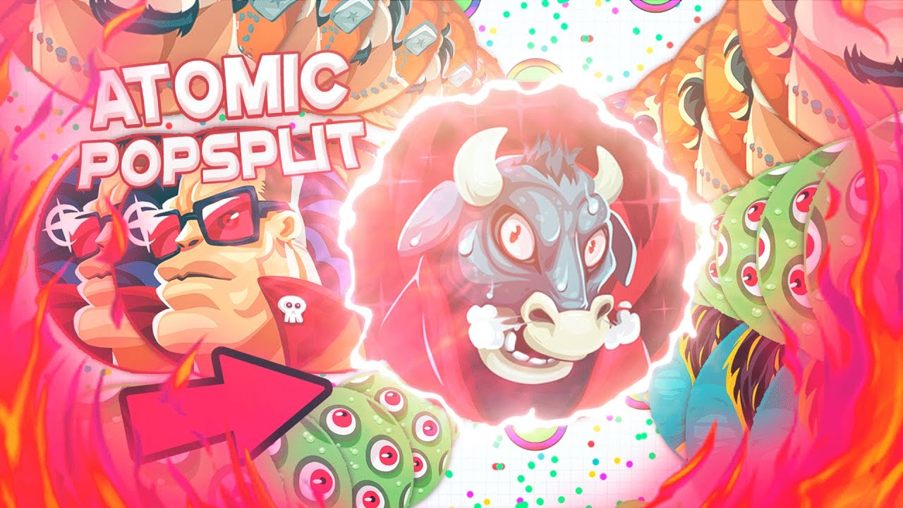 ►Agario | *Nuevo* Ultra Atomic Popsplit / Pre-Doublesplits & Destroying Teams Monstruosos