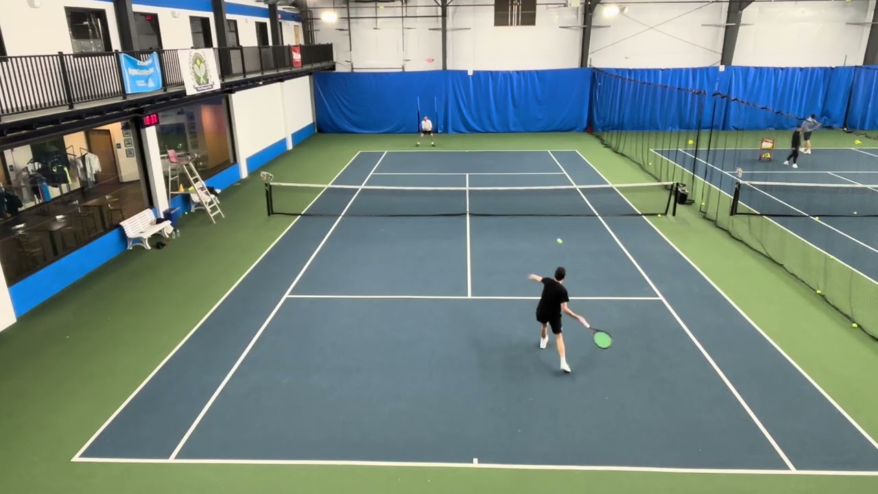 Joseph Jemal shifts into gear with a straight sets victory over Saul Tawil 7-5, 6-2 