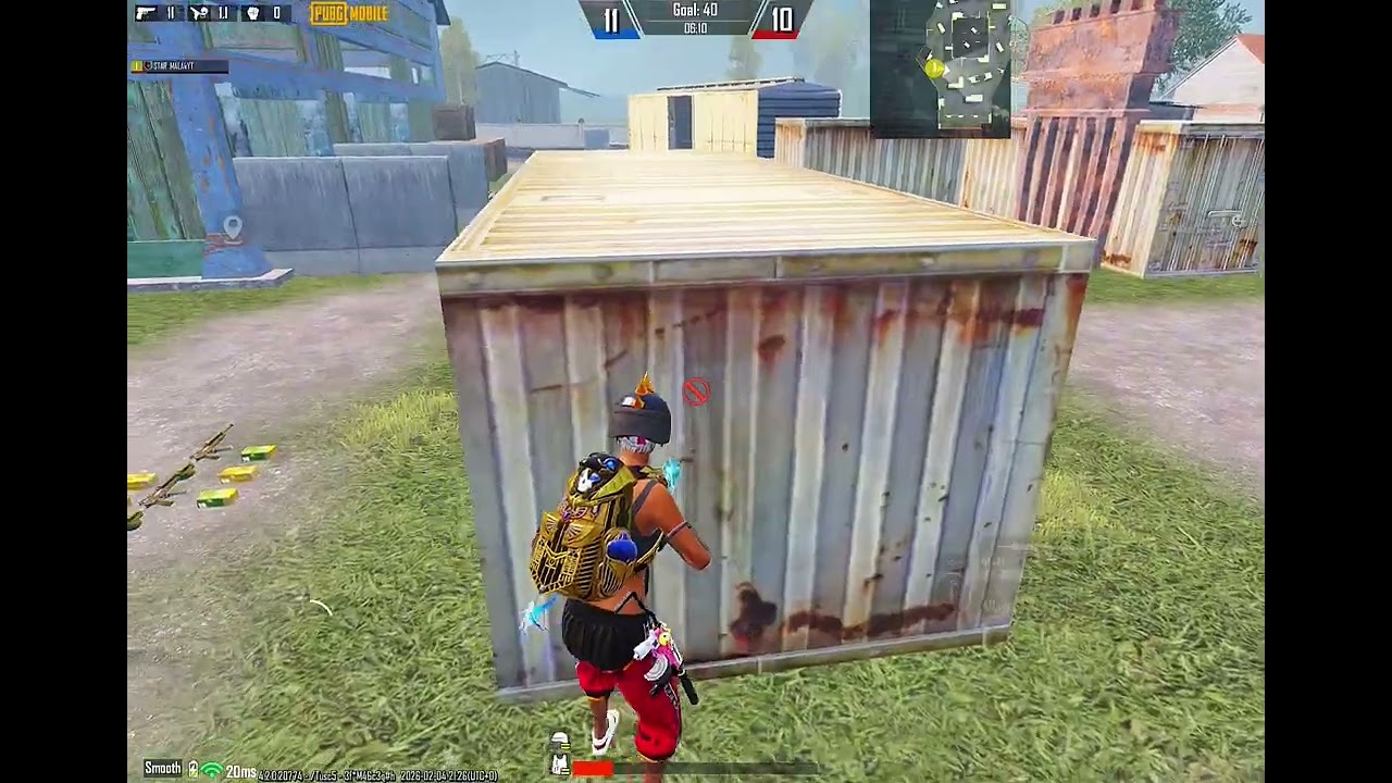 iPad Pro m4 120 fps🥵 1VS3 ROOM m416 PUBG MOBILE 