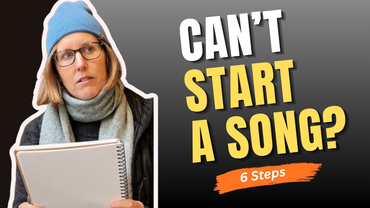 6 Steps for Songwriting (When You Don't Know Where to Start) #folksong #singersongwriter