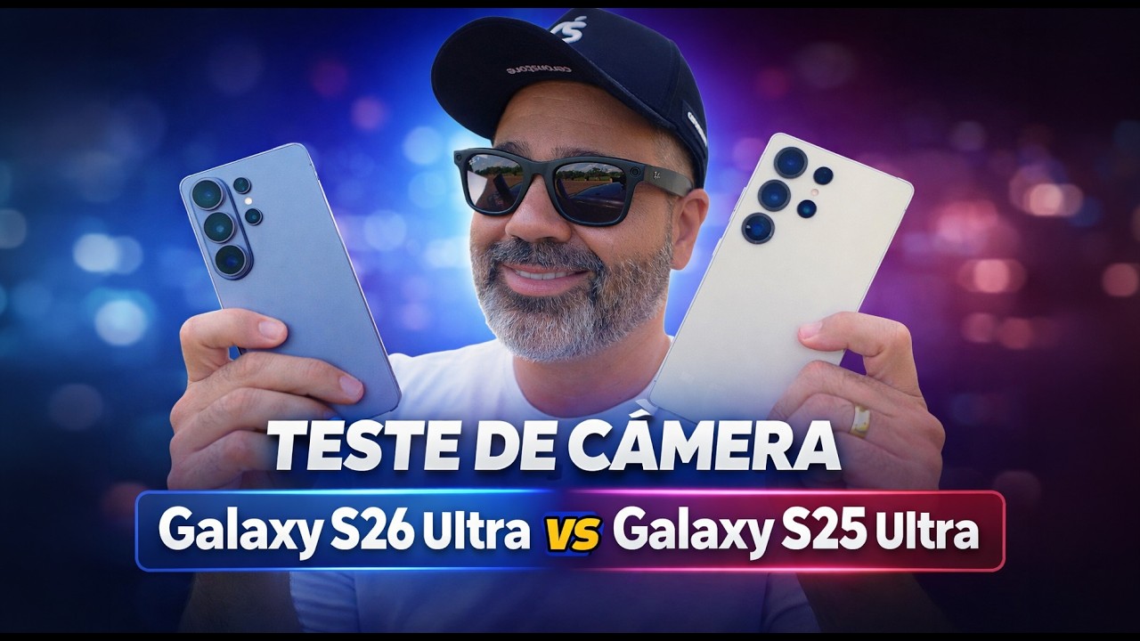 Galaxy S26 Ultra vs S25 Ultra — Teste REAL de Câmera! Qual é Melhor?